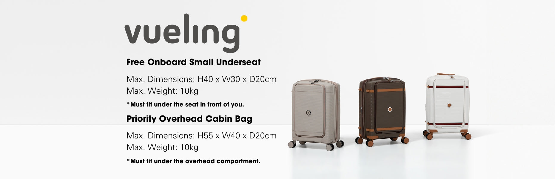 Vueling Approved Cabin Luggage