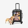 Modify - Suitcase with Personalised Panel (Geometric Strip - Initials)