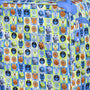 Curiosity - Kids Underseat (Blue Minimals Print)