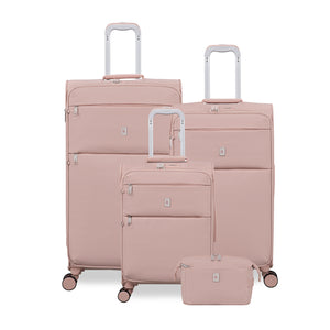 Affluent Trunk - 4pc Set (Misty Rose)