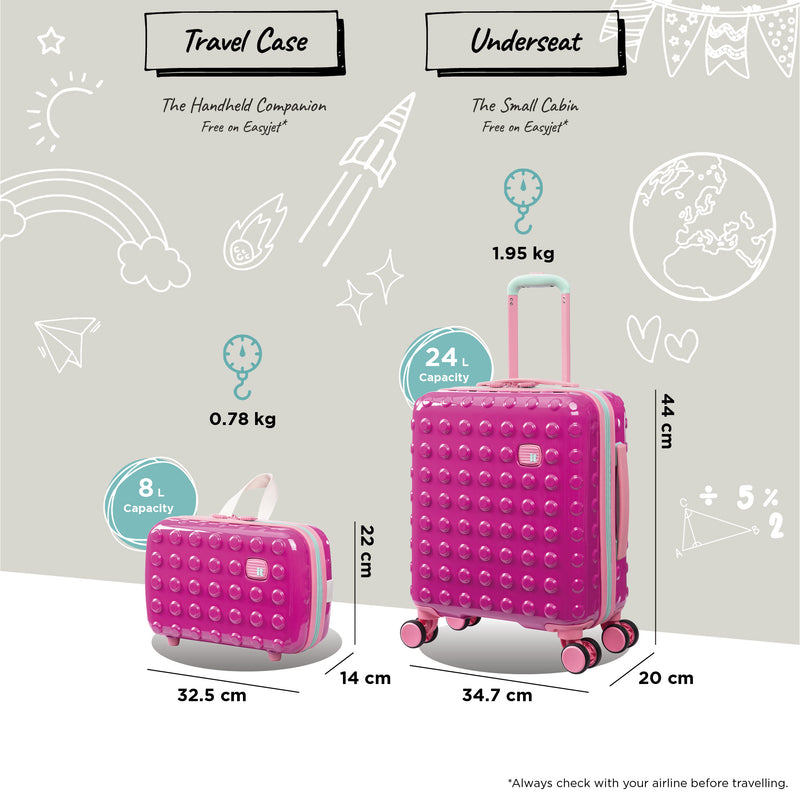 Bobble Bloc - Kids Underseat (Raspberry Rose)
