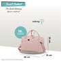 Outpaced - Small Holdall (Cameo Rose)