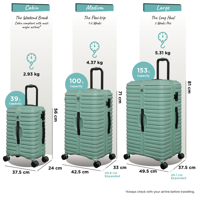 Jumbo Trunk - Medium (Granite Green)