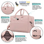 Outpaced - Small Holdall (Cameo Rose)