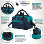 Duo-Tone - Small Holdall (Capri Breeze / Dress Blues)