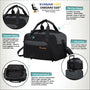 Duo-Tone - Small Holdall (Pewter / Black)