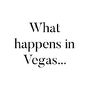Modify - Suitcase with Personalised Panel (Las Vegas Border - Quote)