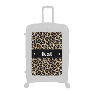 Modify - Personalised Panel (Leopard Strip - Name)