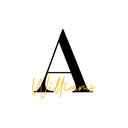 Modify - Suitcase with Personalised Panel (Navy Gold Marble - Letter & Name)