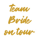 Modify - Suitcase with Personalised Panel (Team on Tour - Bride)