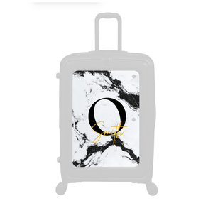 Modify - Personalised Panel (Mono Marble - Letter & Name)