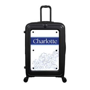 Modify - Suitcase with Personalised Panel (Beach Wind - Name)