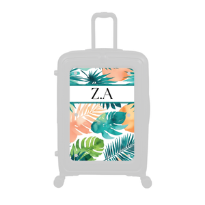 Modify - Personalised Panel (Tropical Leaves - Initials)