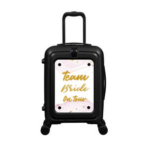 Modify - Suitcase with Personalised Panel (Team on Tour - Bride)