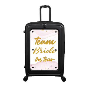Modify - Suitcase with Personalised Panel (Team on Tour - Bride)