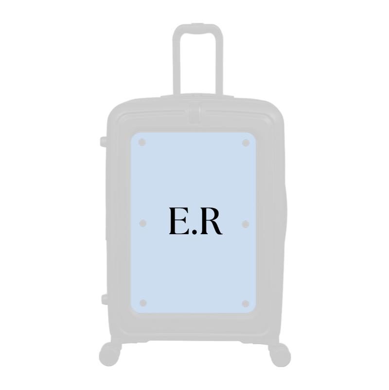 Modify - Personalised Panel (Solid Colour - Initials)