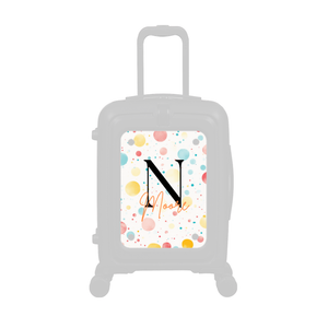Modify - Personalised Panel (Confetti - Letter & Name)