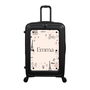 Modify - Suitcase with Personalised Panel (Paris Border - Name)