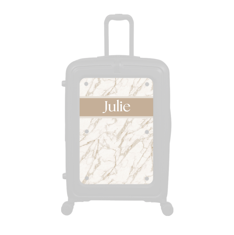 Modify - Personalised Panel (Warm Marble Stripe - Name)