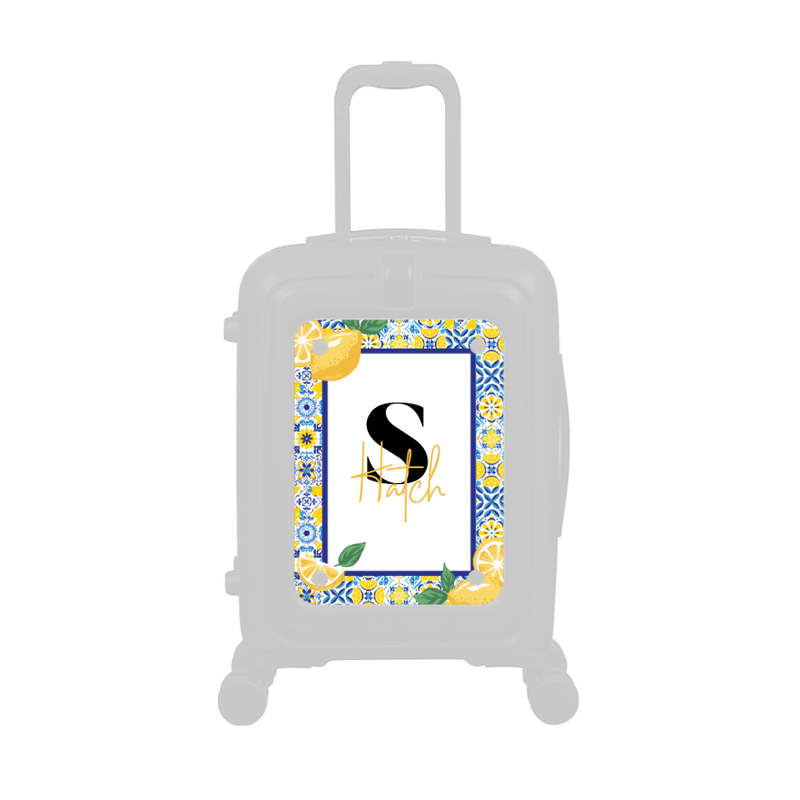 Modify - Personalised Panel (Italian Lemons - Letter & Name)