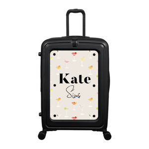 Modify - Suitcase with Personalised Panel (Cocktail Mix - Double Name)