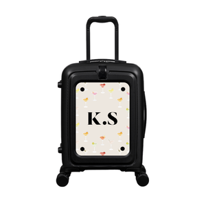 Modify - Suitcase with Personalised Panel (Cocktail Mix - Initials)