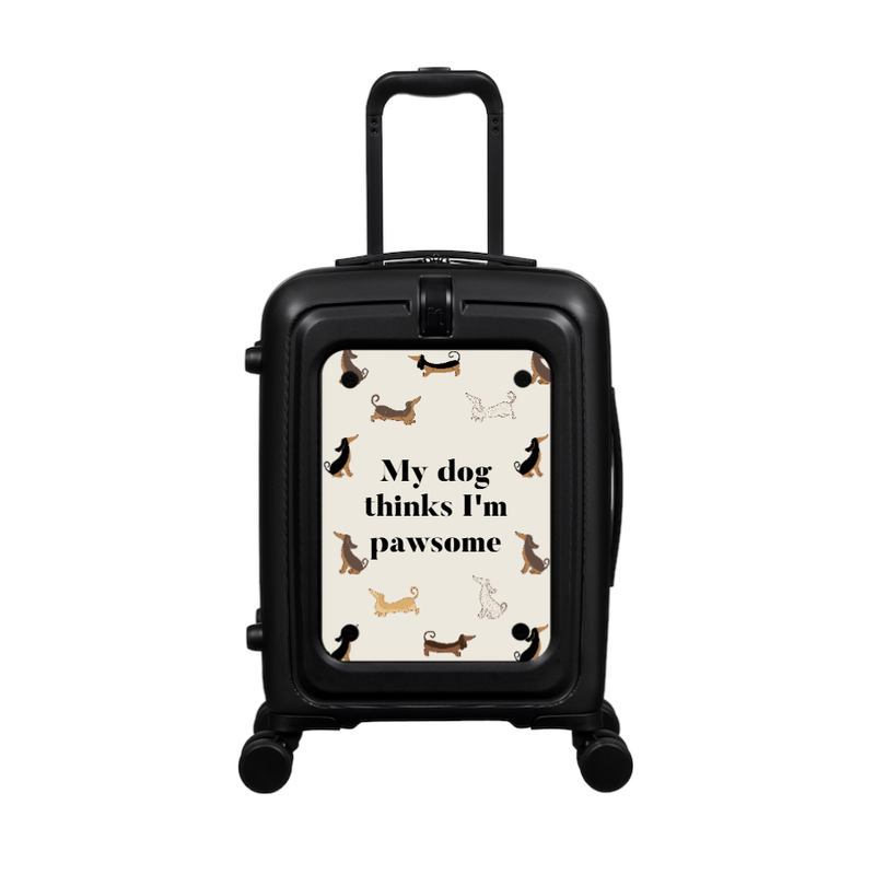 Modify - Suitcase with Personalised Panel (Daxie Border - Quote)
