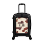 Modify - Suitcase with Personalised Panel (Textured Cow - Initials)