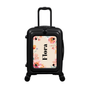 Modify - Suitcase with Personalised Panel (Summer Flowers - Side Name)
