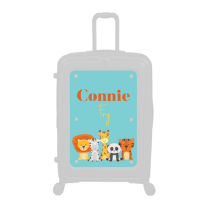 Modify - Personalised Panel (Kids Zoo Animals - Double Name)